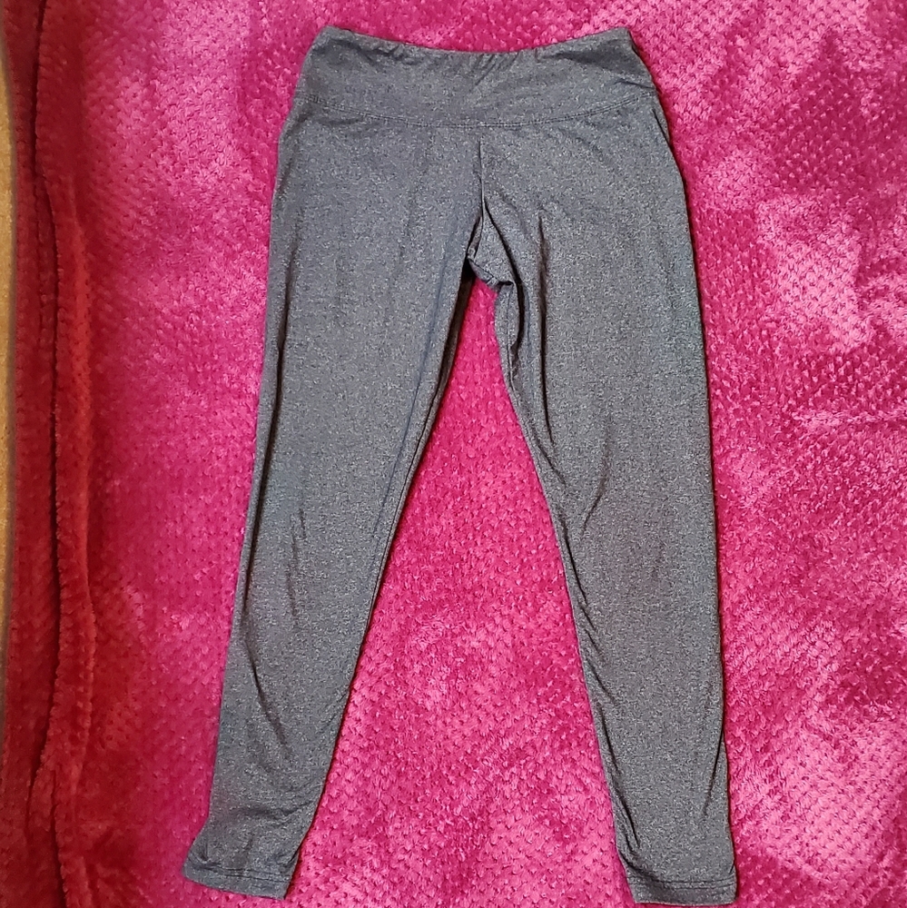 Workout leggings mid rise charcoal heather
